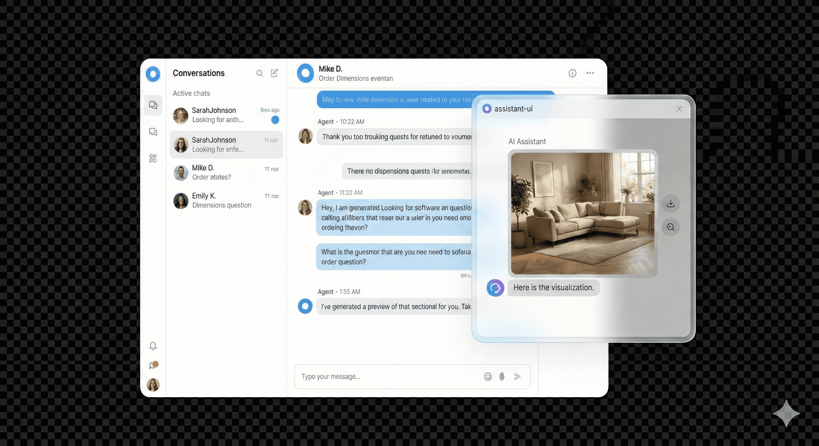 Asurela - El Agente de Ventas con IA, Experto en Interiorismo y Acabados